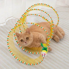 Cat Tunnel Spring Toy - SnaggIt