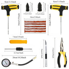 Portable Tire Repair Kit by Snagg A Tire Repair Kit