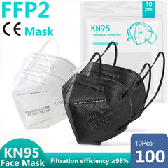 10–100 Pack FFP2 / KN95 Face Masks by Snagg A Face Mask