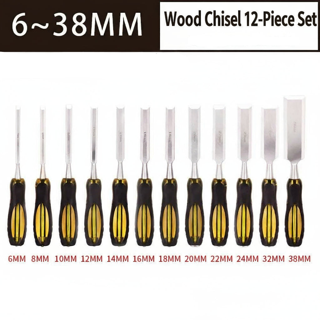12-Piece Wood Chisel Set - SnaggIt
