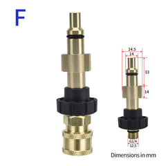 Pressure Washer Bayonet Fitting for Spray Gun & Lance by Snagg A Fitter