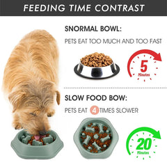 Slow Feeder Dog Bowl by Snagg A Feeder