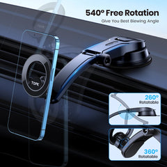 Magnetic Car Phone Holder by Snagg A Phone Holder