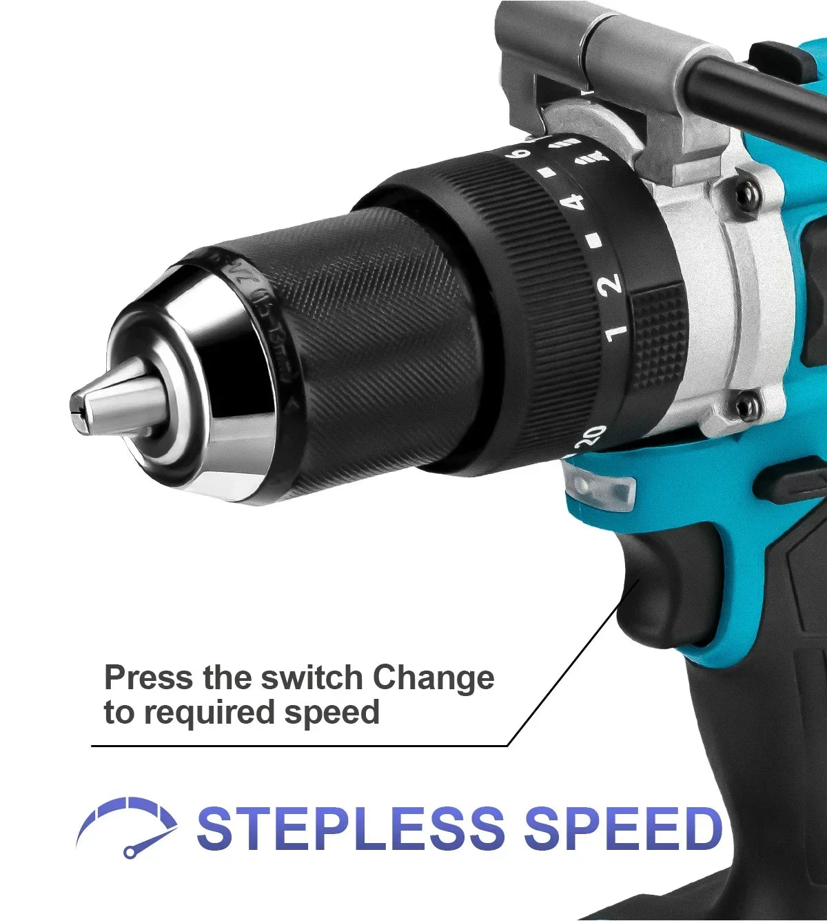 650N·m Brushless Cordless Impact Drill