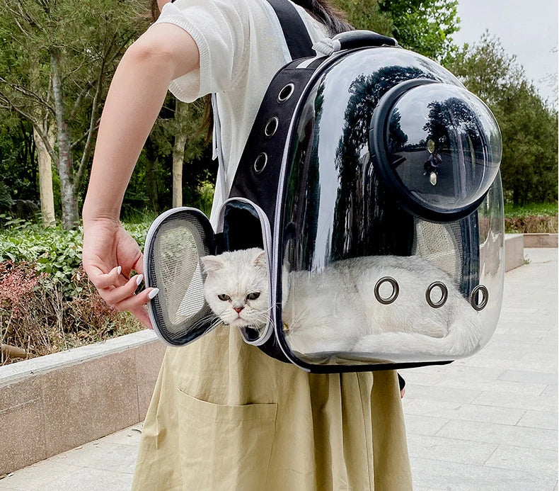 Space Capsule Pet Backpack by Snagg A Pet Backpack