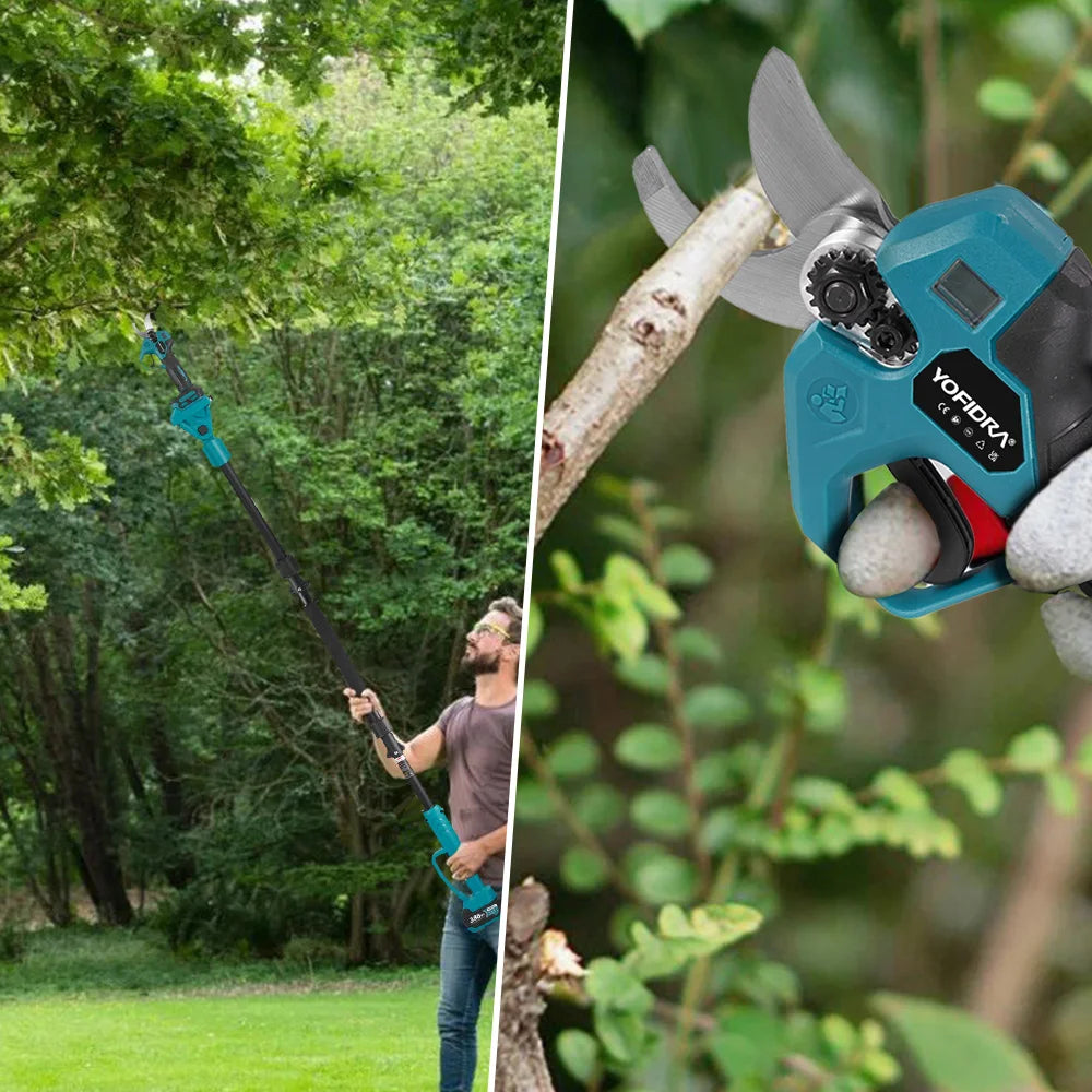 3-in-1 Brushless Telescoping Chainsaw & Pruner Kit