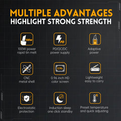 HS-02 Smart Soldering Iron by Snagg A Soldering Station