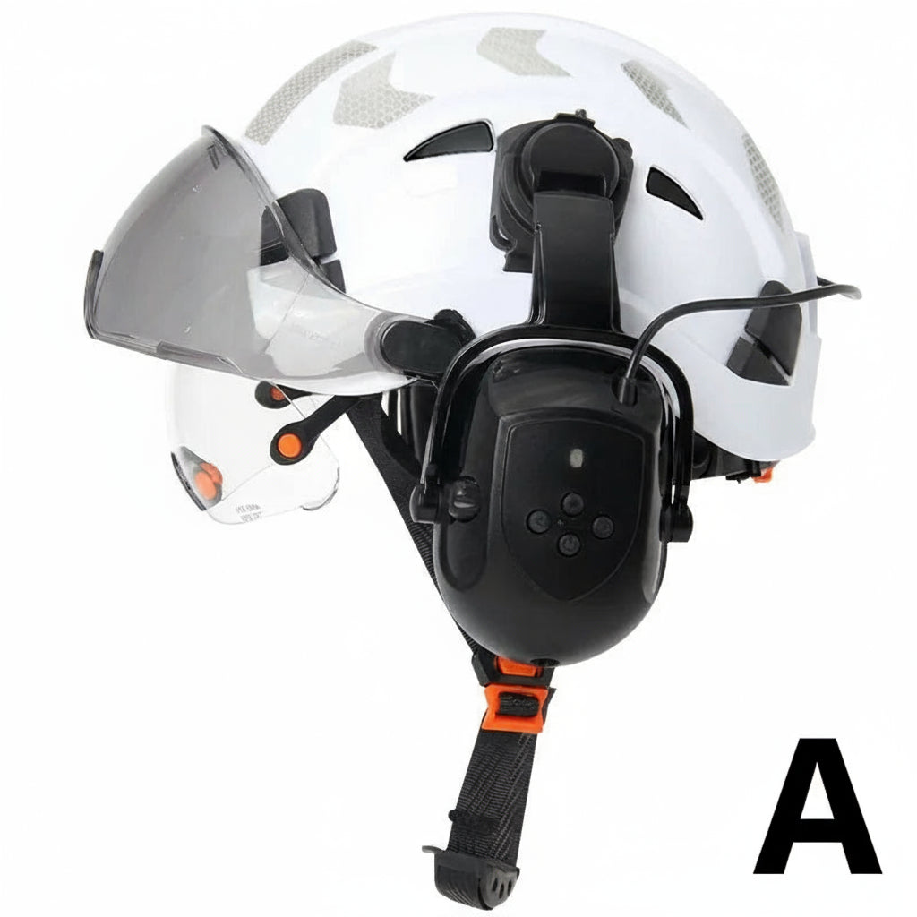 Construction Safety Helmet With Bluetooth 5.0 by Snagg A Safety Helmet