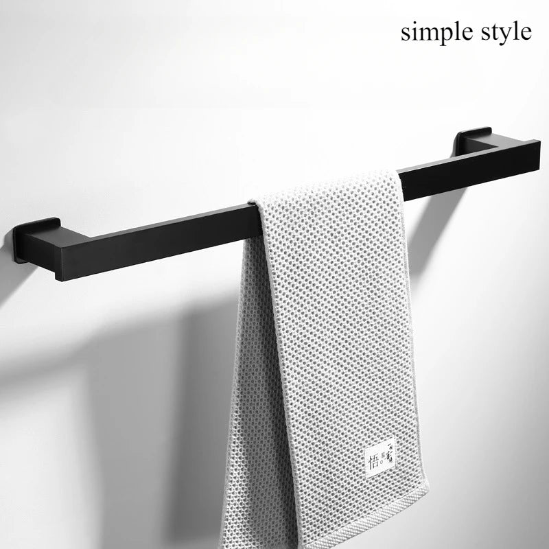 Heavy-Duty Aluminum Alloy Bathroom Rack by Snagg A Rack