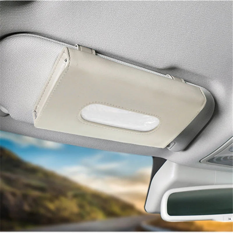 Car Sun Visor Tissue Box Holder by Snagg A Tissue Box