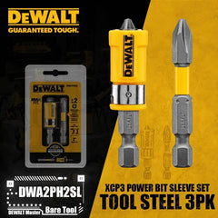 DEWALT Max Fit Phillips #2 × 2" Power Bit & Sleeve Set