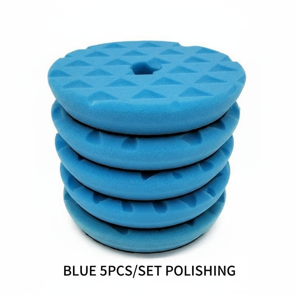 5"/6" Car Polishing Sponge Pad Kit by Snagg A Polishing Pad