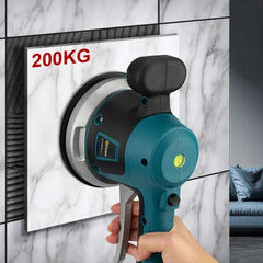 6 Speed High Performance Tile Tiling Machine | 200KG Enlarged Suction & Leveling Tool Compatible With 18V Makitya Batteries