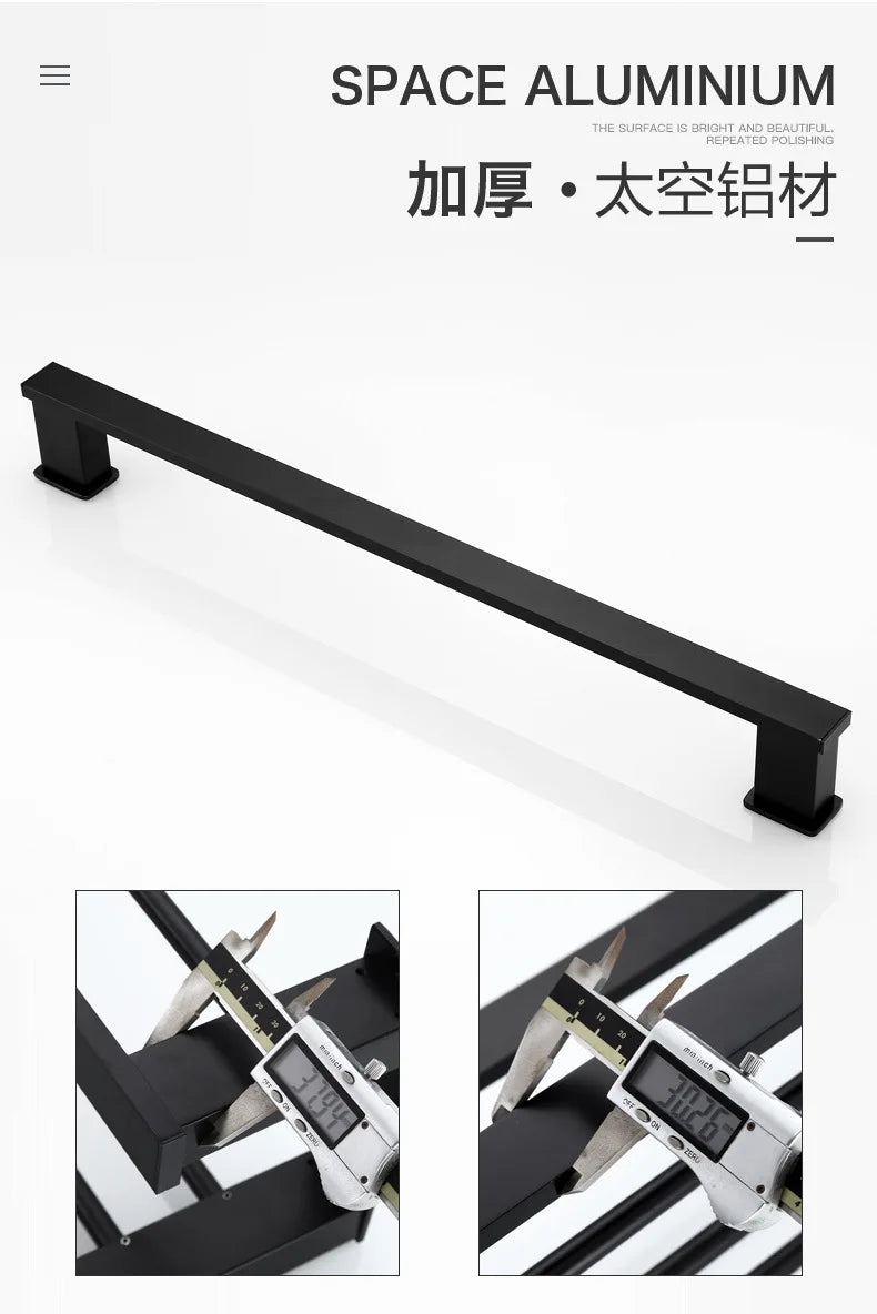 Heavy-Duty Aluminum Alloy Bathroom Rack by Snagg A Rack