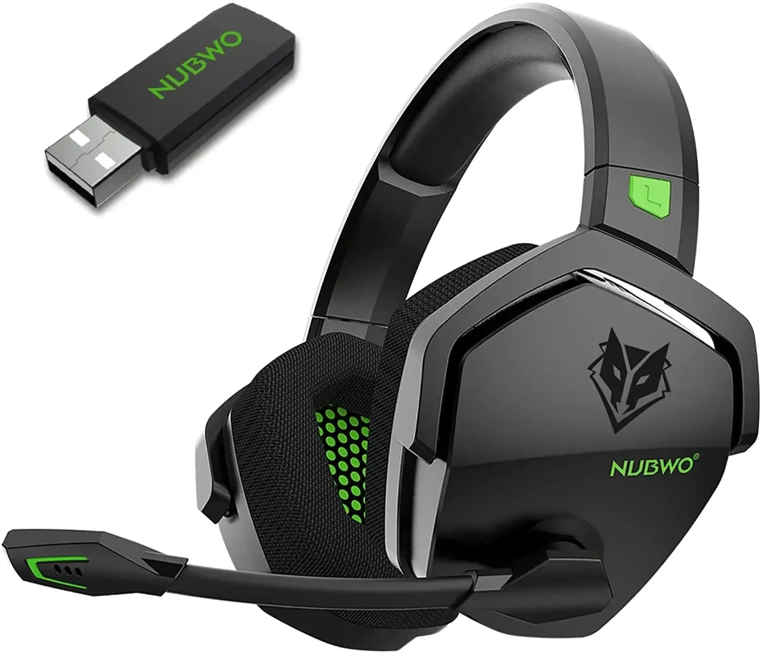 Dual Wireless Gaming Headset Compatible With PS5, PS4, PC, Switch & Mobile by Snagg A Gaming Headset