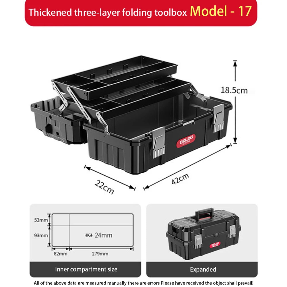 Multi-Layer Folding Tool Box