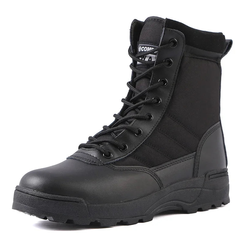 Men’s Steel Toe Tactical Work Boots by Snagg A Shoes