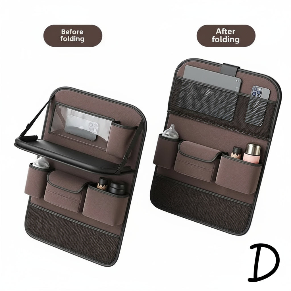 Car Seat Back Storage Bag by Snagg A Storage Box