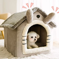 Foldable Indoor Dog & Cat House by Snagg A Pet House