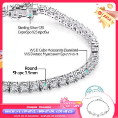 Moissanite Tennis Bracelet