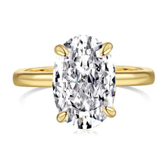 5ct Oval Moissanite Ring - SnaggIt