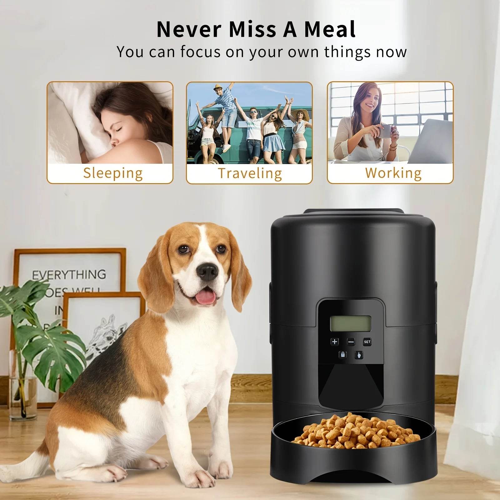 2L APP Control Automatic Pet Feeder - SnaggIt