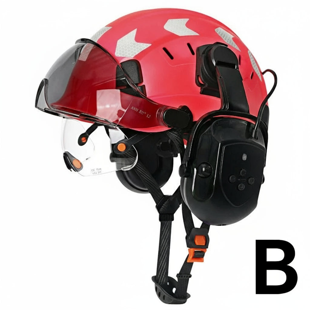 Construction Safety Helmet With Bluetooth 5.0 by Snagg A Safety Helmet