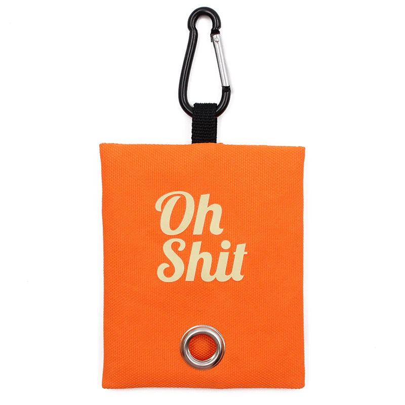 Premium Canvas Waste Bag Dispenser | Durable & Eco Friendly Travel Pouch