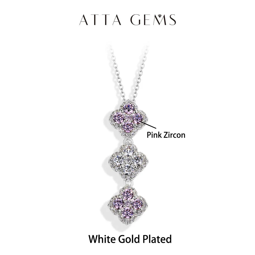Full D Color Moissanite Pendant Necklace