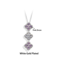 Full Solid 925 Sterling Silver Moissanite Pendant Necklace by Snagg A Necklace