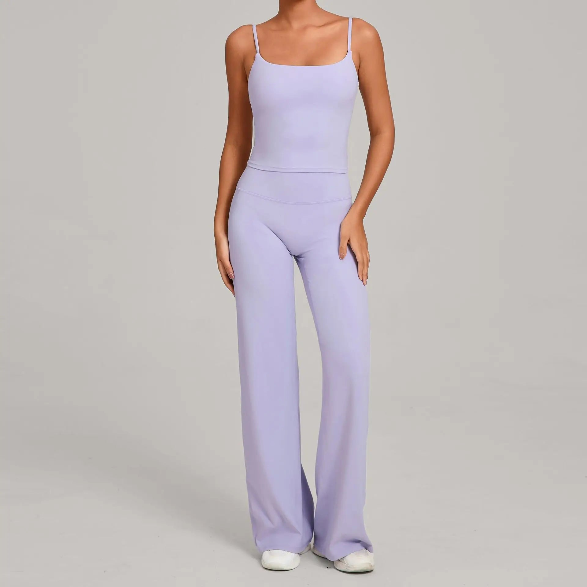 Women's 2-Piece Push-Up Yoga Tracksuit | High Waist Leggings & Fitness Bra Workout Gym Sportswear