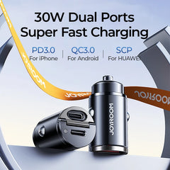 30W Mini Car Charger Adapter by Snagg A Car Adapter