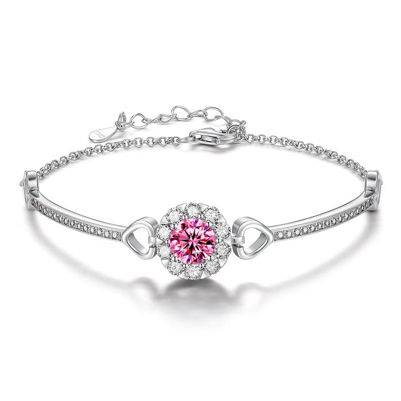 1ct Moissanite Bracelet
