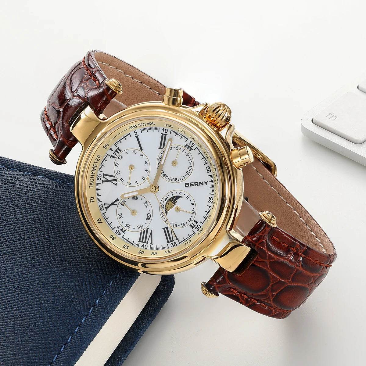 BERNY Retro Automatic Watch - SnaggIt