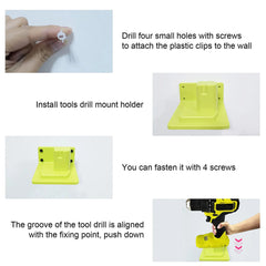 5 to 20PCS Set Heavy Duty Tool Holders Compatible with Ryobi 18V Systems