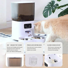 5L Smart Automatic Pet Feeder with Optional Camera & Voice Control - SnaggIt