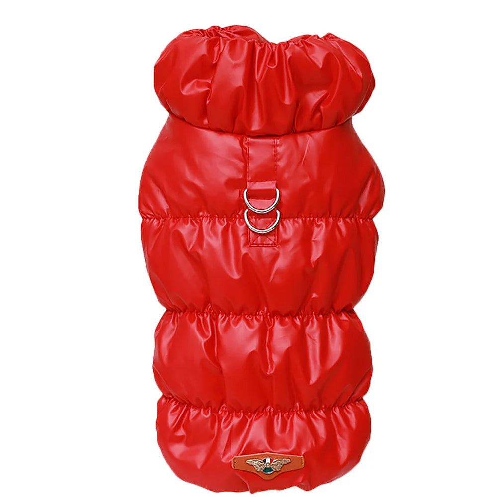 Padded Dog Vest Jacket – Windproof Warm Winter Coat for French Bulldog, Chihuahua & Poodle