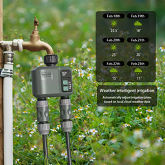 Smart WiFi + RF433 2 Way Garden Water Timer by Snagg A Water Timer