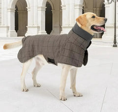 Warm Dog Coat – Classic Plaid Fleece Vest by Snagg A Jacket