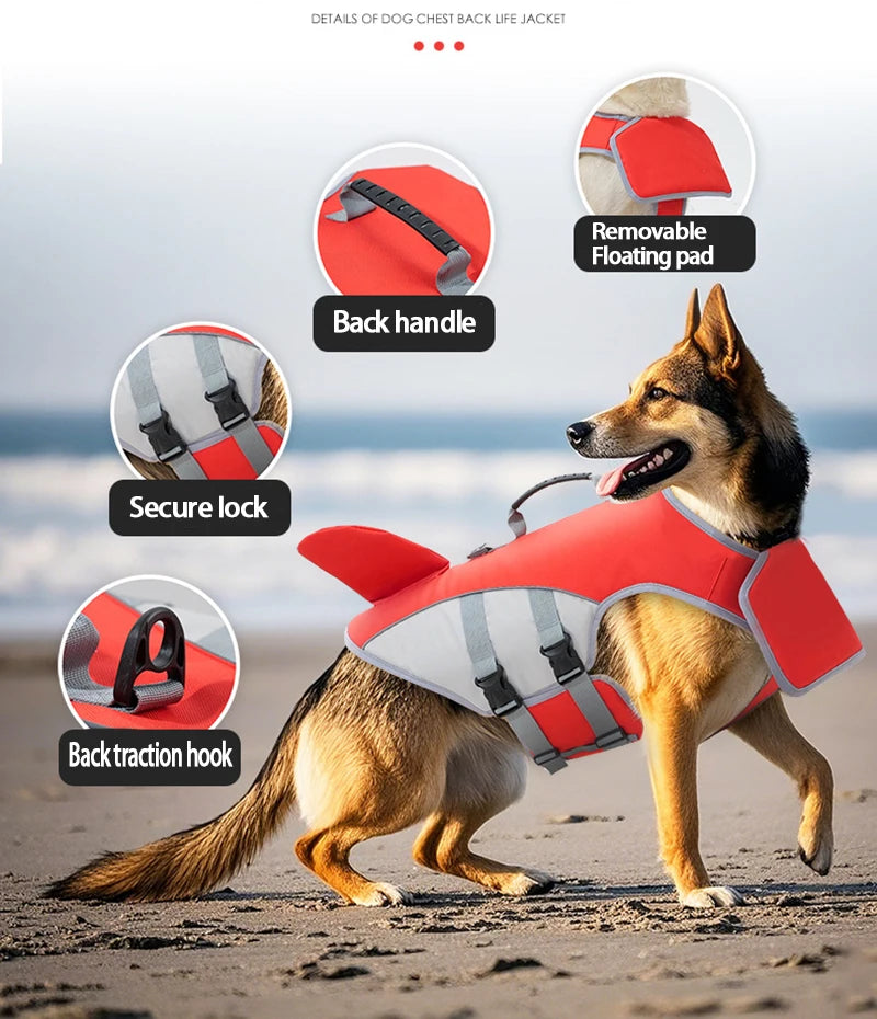 Pet Swimming Life Jacket by Snagg A Jacket