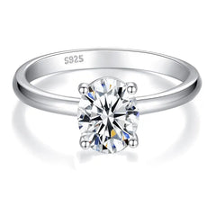Oval Moissanite Ring by Snagg A Ring