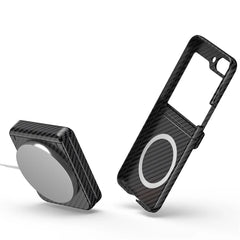 Carbon Fiber Magsafe Case For Samsung Galaxy Z Flip 6 - 5 by Snagg A Phone Case