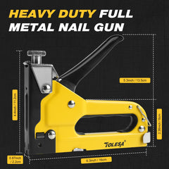 Heavy Duty 4 in 1 Manual Staple Gun Kit