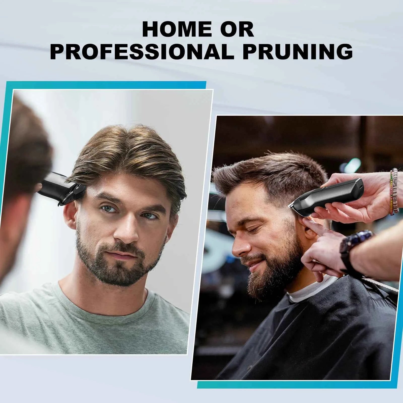 Professional 4 in 1 Complete Grooming System – High-Torque Cordless Clipper with 210 Minute Runtime