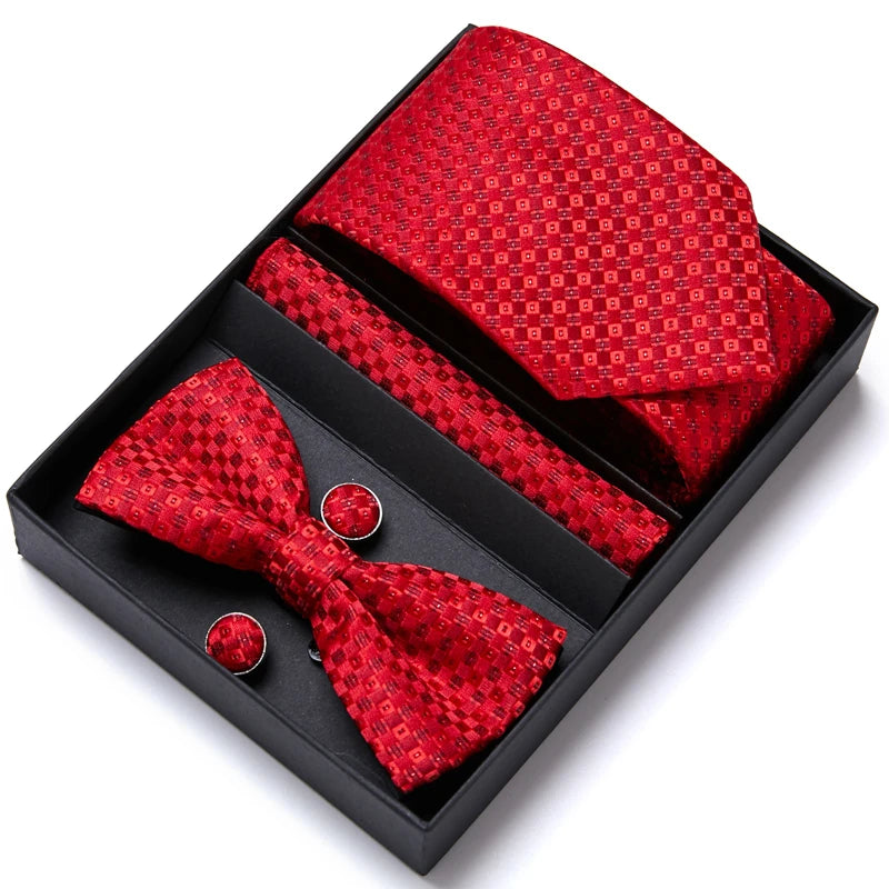 Men’s Luxury Tie & Bow Set - Others In Fashion