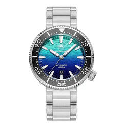 Automatic Classic Diver’s Watch – Sapphire Crystal Ceramic Bezel BGW9 Luminous “Fire Cloud” Dial - Blue - Men’s Watches