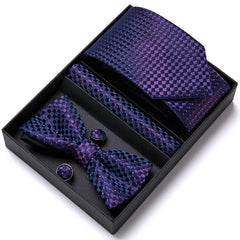 Men’s Luxury Tie & Bow Set - Others In Fashion