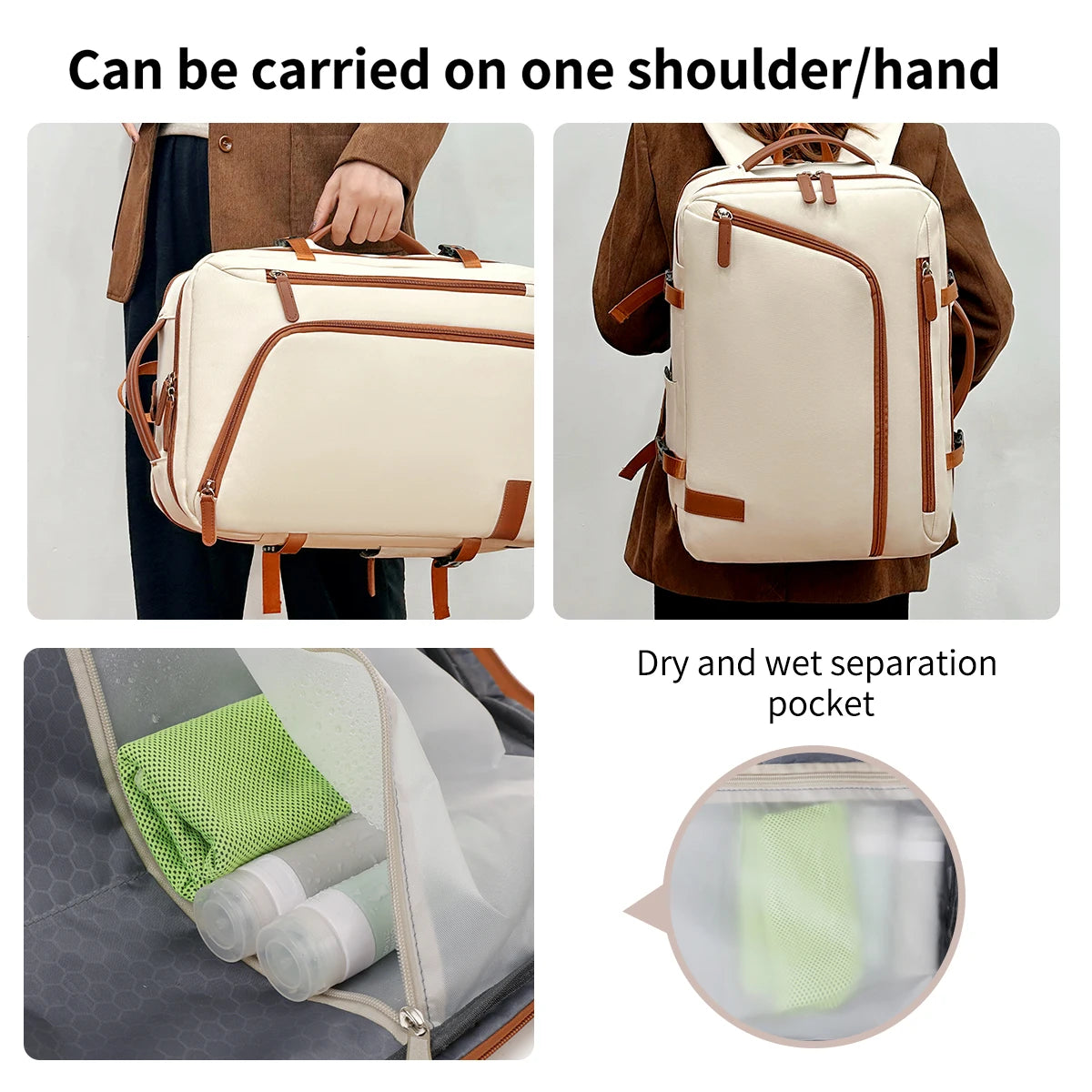 Unisex Business & Travel Backpack by Snagg A Backpack