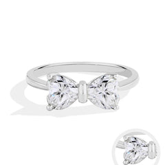 Bowknot Moissanite Ring - SnaggIt