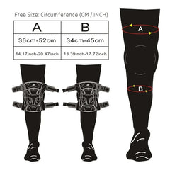 Motocross Knee Guards by Snagg A Motorcycle Knee Pads